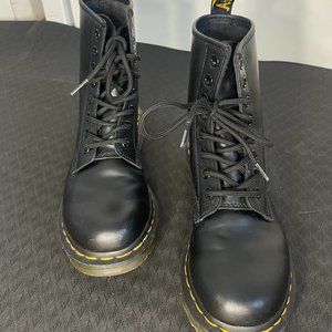 Dr. Martens 1460 Greasy Leather Lace Up Boots
